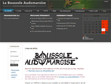 Tablet Screenshot of boussole-audomaroise.fr